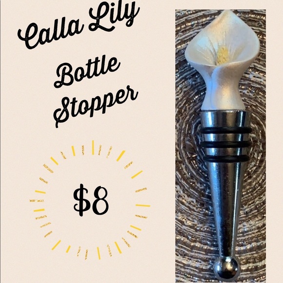🔥Calla Lily Bottle Stopper Plug - Picture 2 of 2